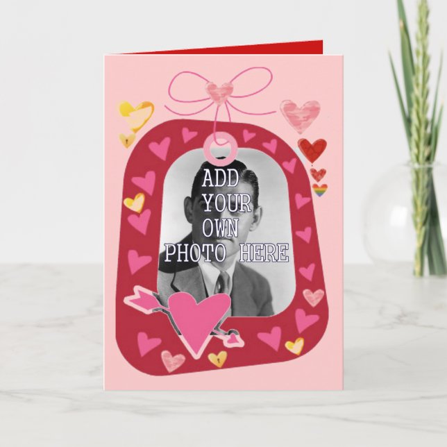 Customizable Valentine's Day Greeting Card - Gifts (Front)