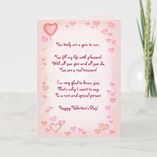 (Customizable) Valentine's Holiday Card