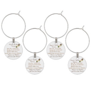Customizable Vanilla Extract Label Charms –