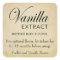 Customizable Vanilla Extract Label VE007_03sqcus