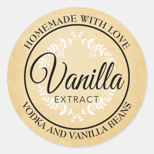 Customizable Vanilla Extract Labels VE025_04rd