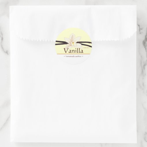 Customizable Vanilla Stickers Zazzle