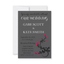 Customizable Verse WEDDING INVITATION