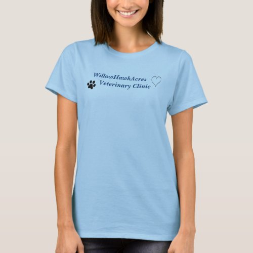Customizable Veterinary Clinic T_Shirt