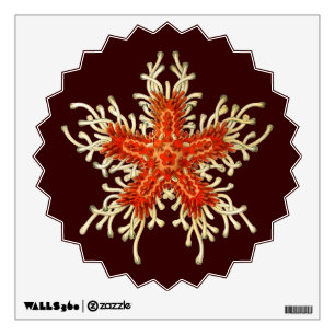 Customizable Vintage Haeckel Wall Sticker