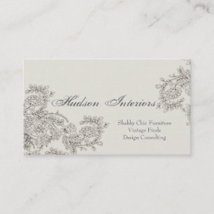 Customizable Vintage Inspired Business Card