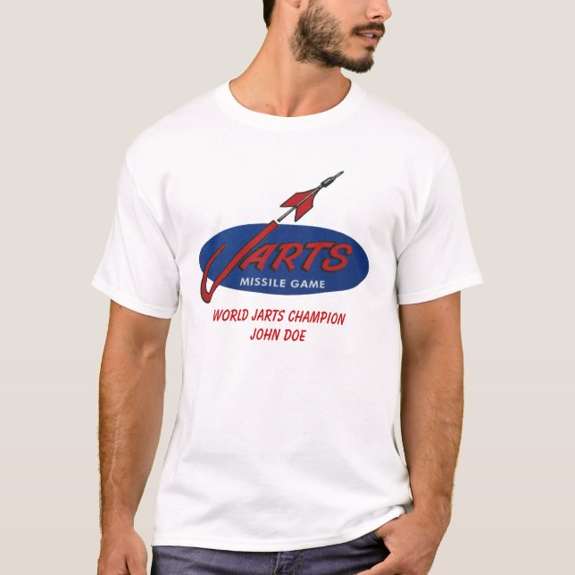 Customizable Vintage Jarts T-Shirt (Front)