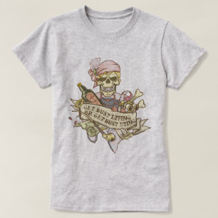 Customizable Vintage Skull T-Shirt