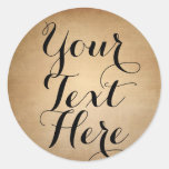 Customizable Vintage Stickers at Zazzle