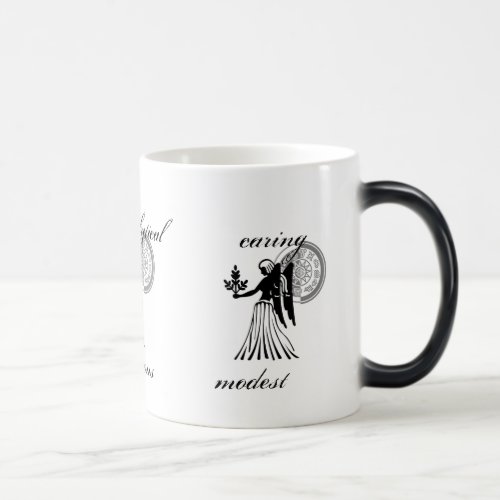 Customizable Virgo traits Greek_style Zodiac Magic Mug