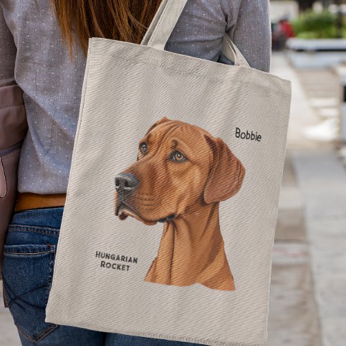 Customizable Vizsla Gift For Hunting Dog Fans Tote Bag