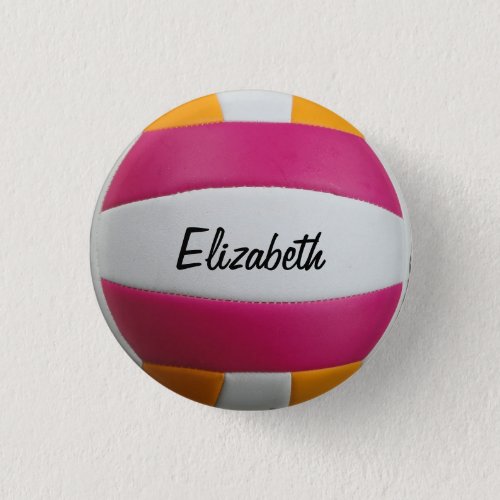 Customizable Volleyball Button