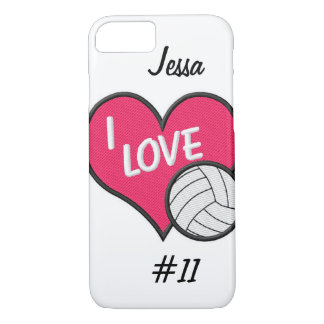 CUSTOMIZABLE Volleyball iPhone 7 CASE