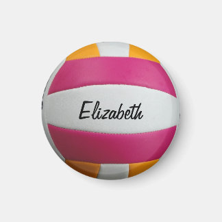 Customizable Volleyball Magnet
