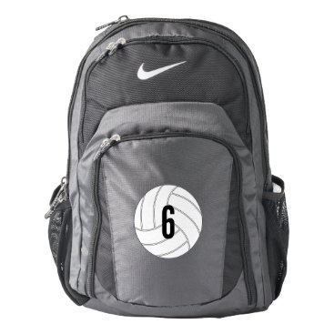 Customizable Volleyball Player Backpack