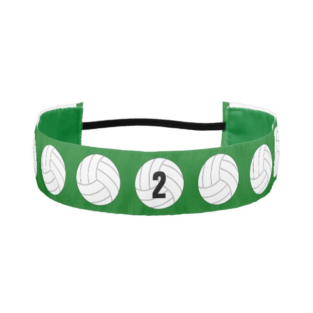 Customizable Volleyball Player Headband (Front)