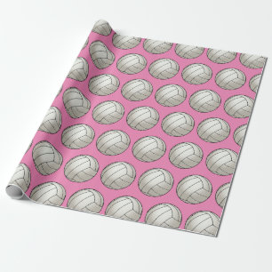 Customizable Volleyball Wrapping Paper