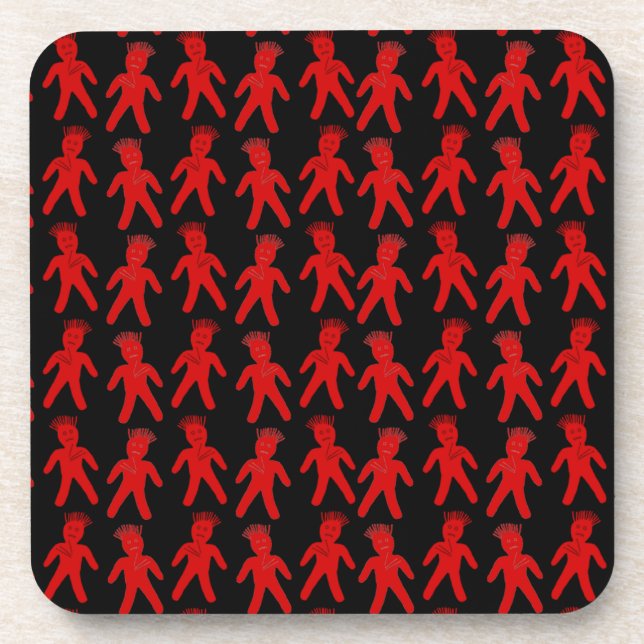 Customizable Voodoo Dolls Coaster (Front)