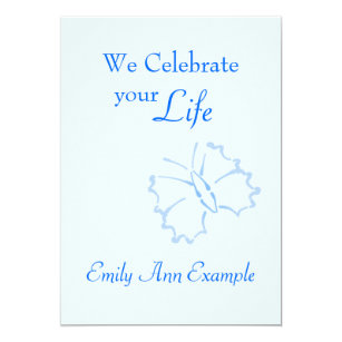 Living Funeral Invitations Zazzle