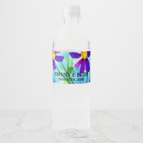Customizable Water Bottle Label