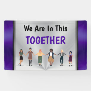 Customizable We are in this Together Banner