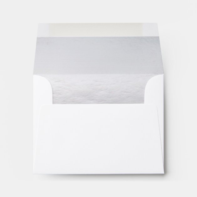 Customizable Wedding 5 ¾ X 4 3/8 RSVP Envelope