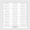 Customizable wedding guest address labels sticker