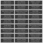 Customizable wedding guest address labels sticker<br><div class="desc">Easy to personalize,  names and addresses / individual wedding shipping address label stickers for guests. Black and white</div>