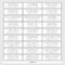 Customizable wedding guest address labels sticker