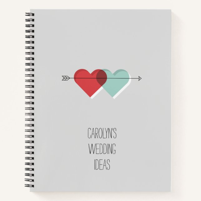 Customizable Wedding Ideas Journal (Front)