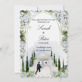 Customizable wedding invitation