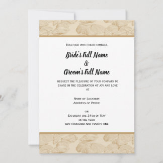 Customizable Wedding Invitation