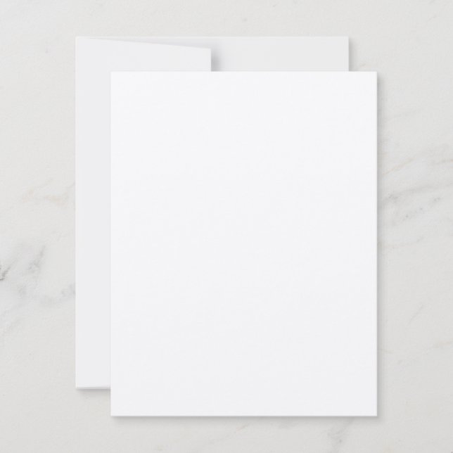 Customizable Wedding Invitation Sets Announcement (Front)