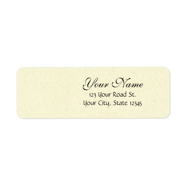 Customizable Wedding Invitation Sets Label (Front)