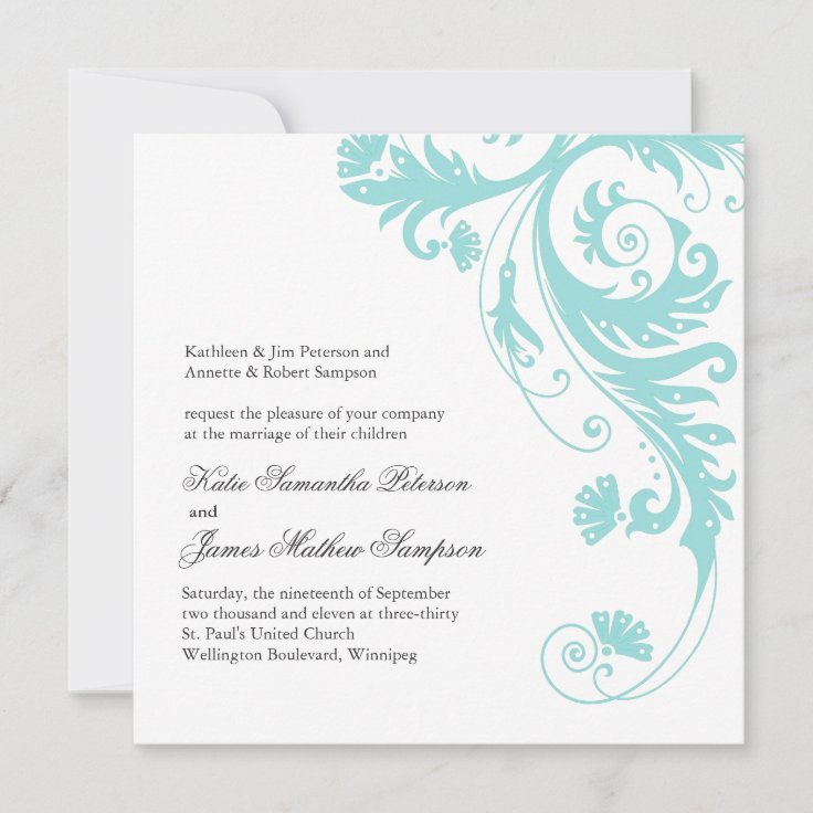 Customizable Wedding Invitations Zazzle