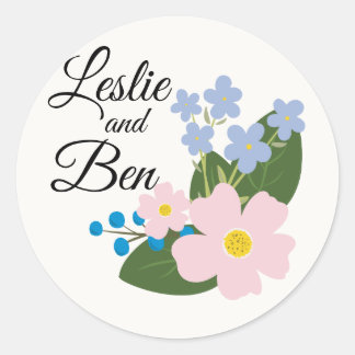 Customizable Wedding Sticker
