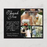 Customizable Wedding Thank You Card 3 Pictures