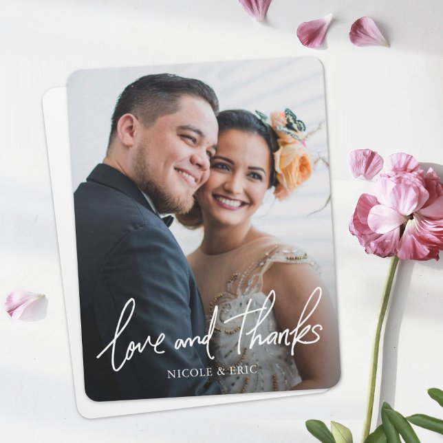 Customizable Wedding Thank You Cards with Photo (Creator Uploaded)