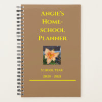 Customizable Weekly/Monthly Homeschool Planner