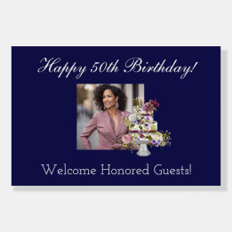 Customizable Welcome Party Sign Foam Boards