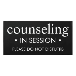 Customizable Window Office Home Business Door Sign