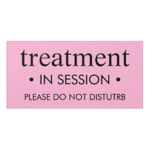 Customizable Window Office Home Business Door Sign