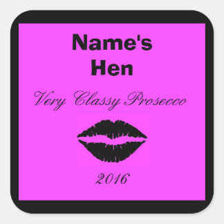 Customizable Wine Bottle Label