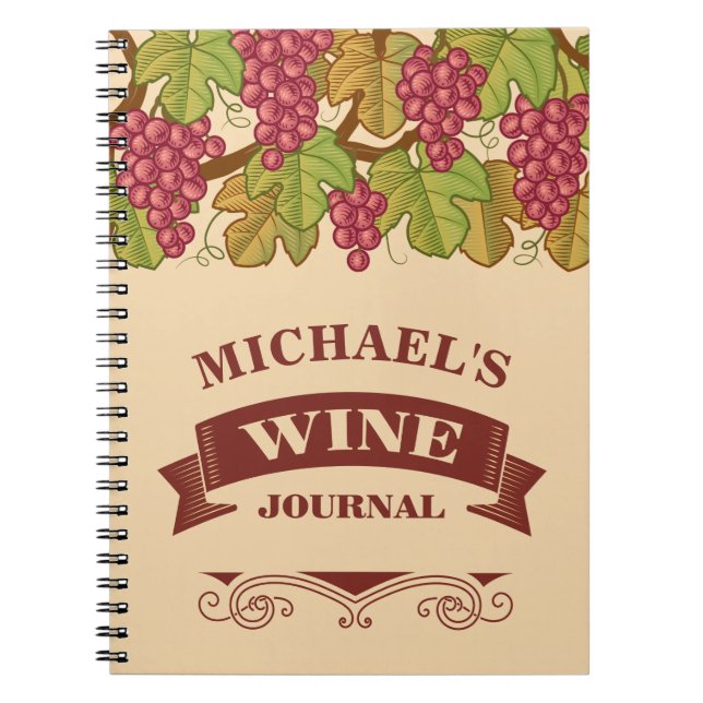 Customizable Wine Journal (Front)