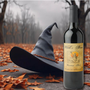 Customizable Witch's Brew Label Set