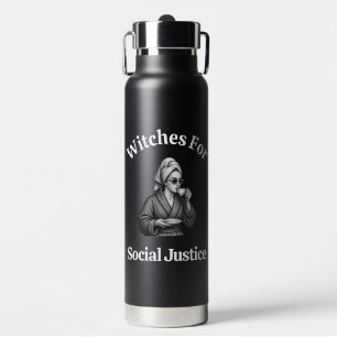 Customizable Witchy Feminist Coffee Lover Keepsake Water Bottle