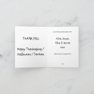 Customizable Witchy Vibes Folding Card