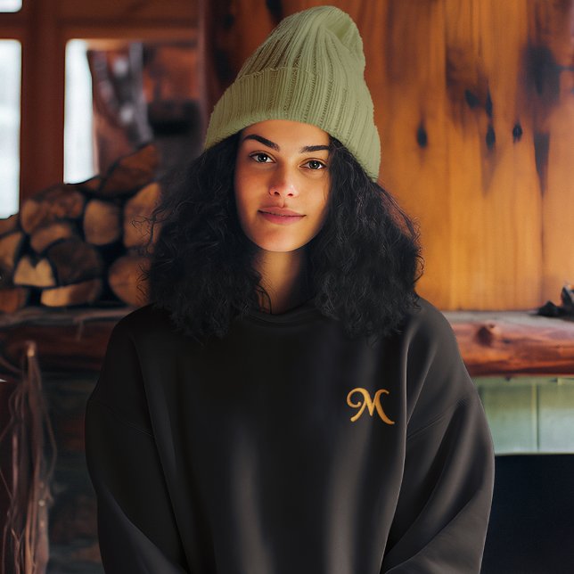 Customizable Womens Christmas Monogram Embroidered Sweatshirt (Creator Uploaded)