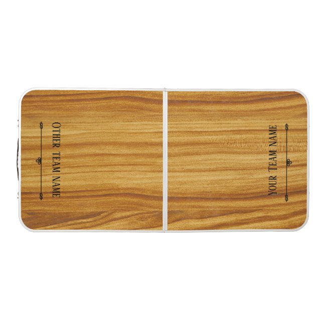 Customizable Wooden Sports Beer Pong Table (Top)