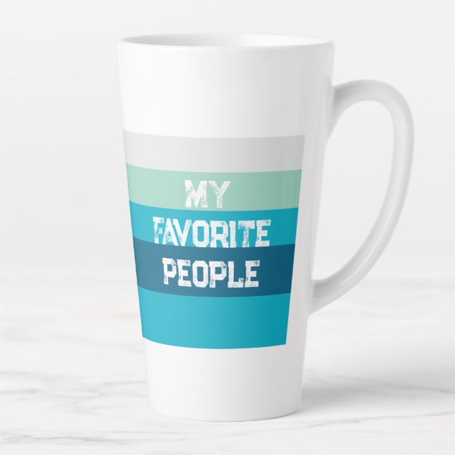 Customizable Words Latte Mug (Right)